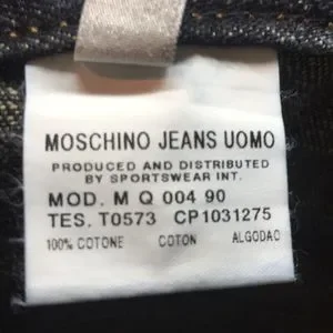 Moschino Jeans Mens Machino Wide Leg Jeans 38 X Poshmark